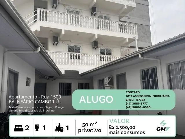 Aluguel Anual Balneario Camboriu 2 Quartos Mobiliados No Brasil 2603