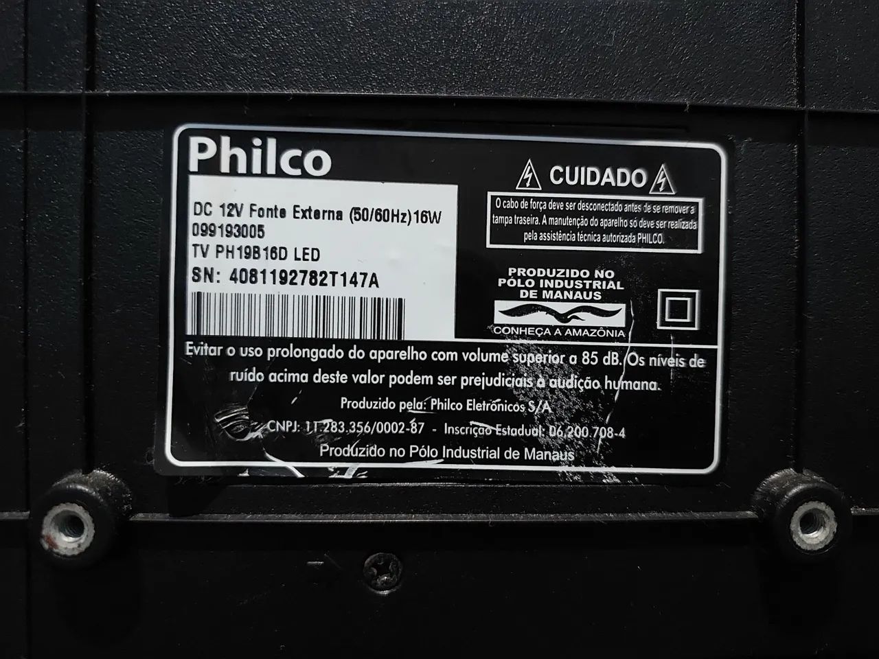 TV Philco para retirada de peças. - Foto 3