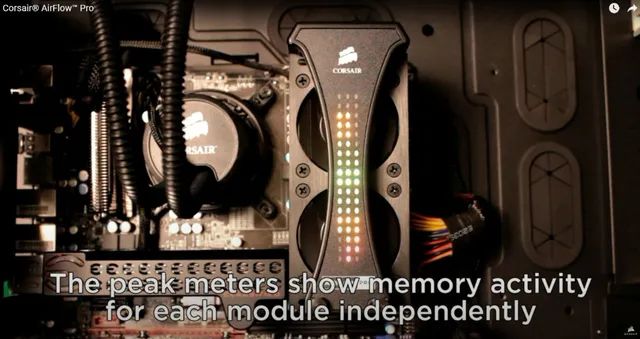 Kit de Memória Corsair 16 GB c/ Airflow Pro - Foto 5