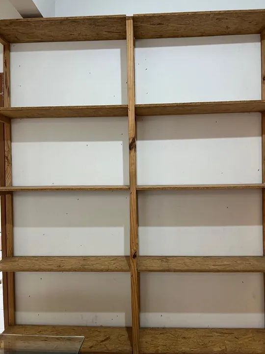 Tábua novas de estande de madeira  - Foto 2