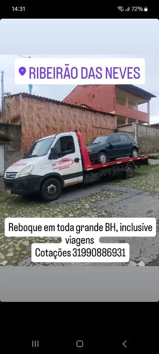 Reboque bh contagem