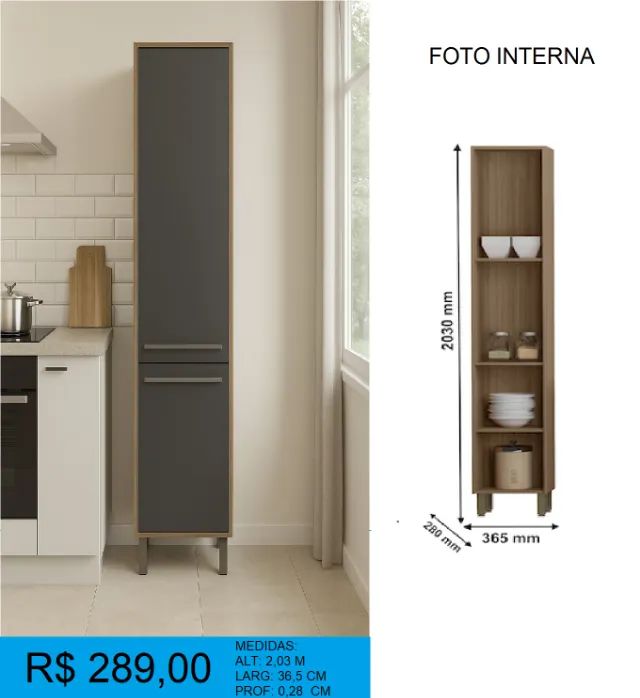 Paneleiro duas portas compre hoje e receba amanhã  - Foto 2
