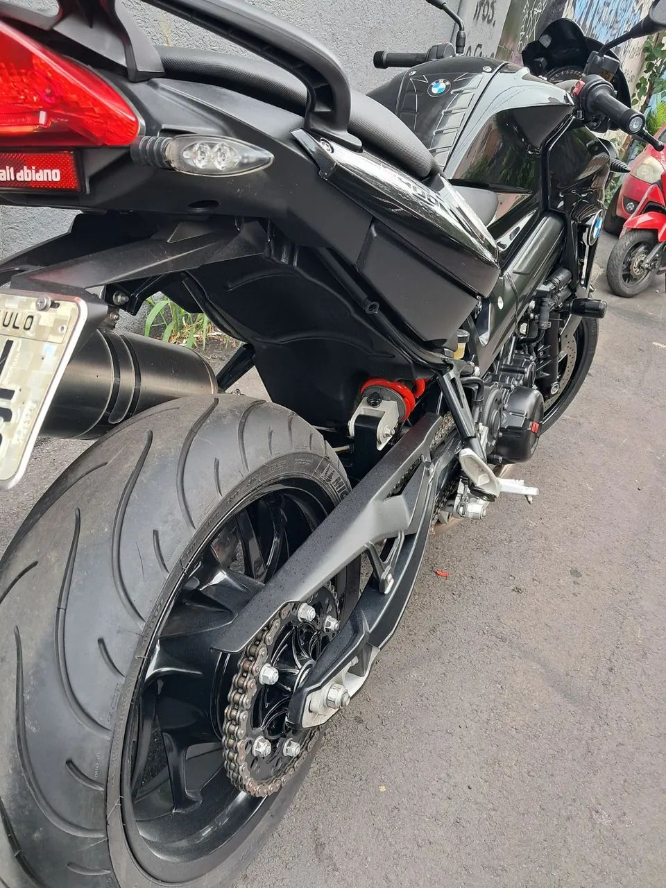 BMW F800r novinha, apenas 34mil km, revisada nós mínimos detalhes, moto na loja beto motos - Foto 8