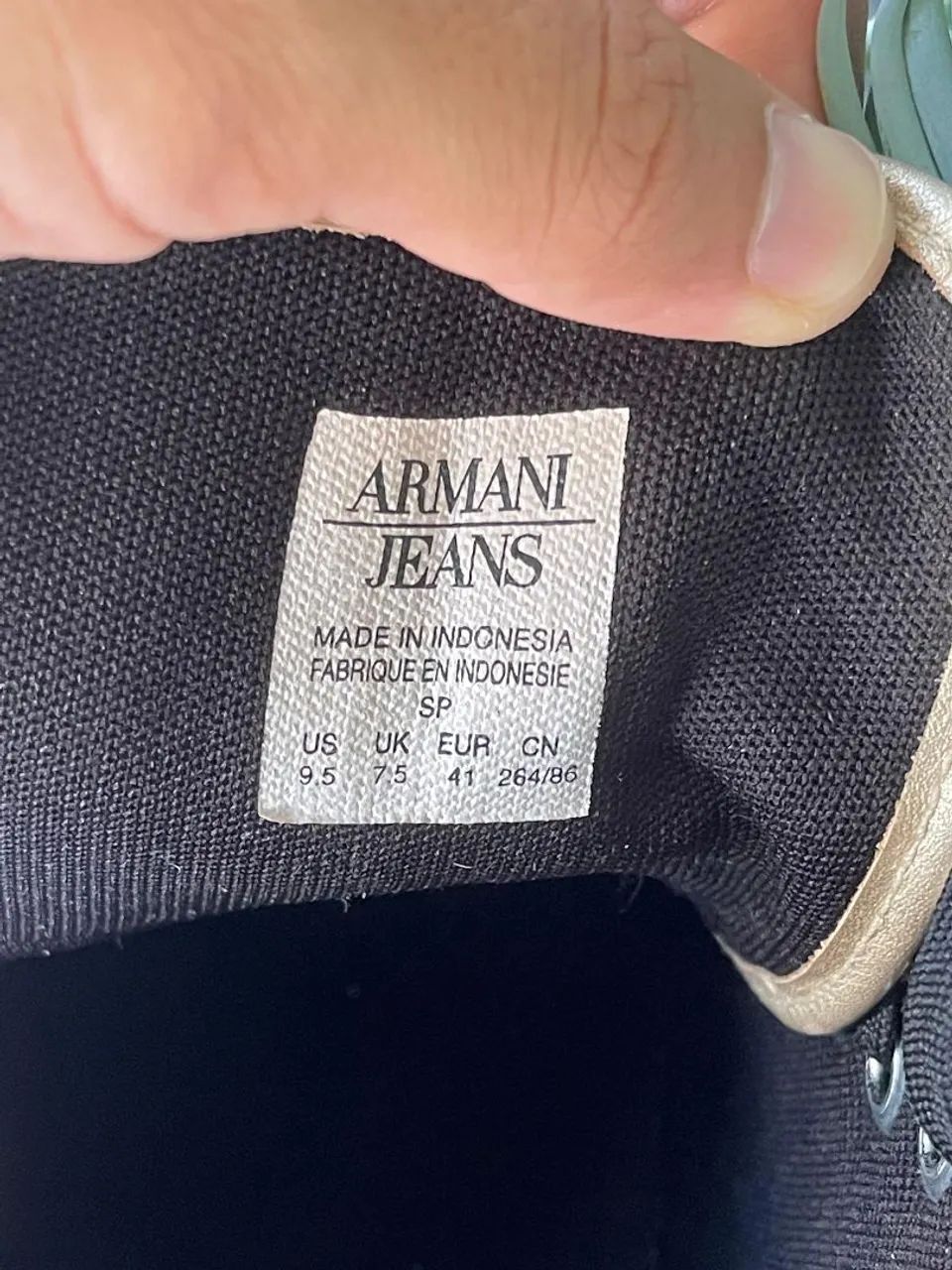 Tênis armani jeans - Foto 2