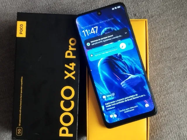 Xiaomi, Poco X4 PRO 5G NFC - Completo e Novo! - Entrego - Ac Cartão - Troco