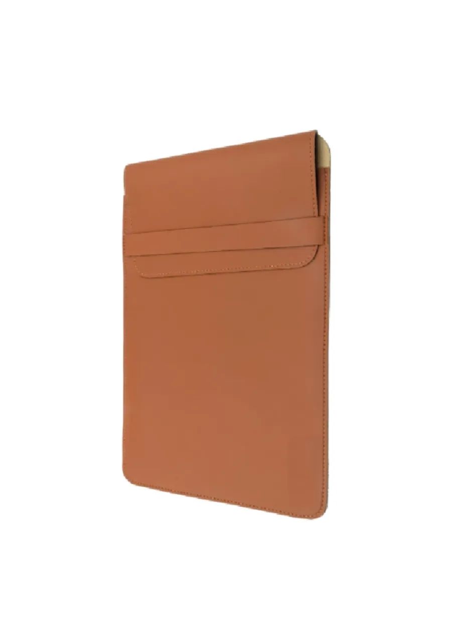 PASTA CASE NOTEBBOK EM COURO SINTETICO 15,6" MARROM