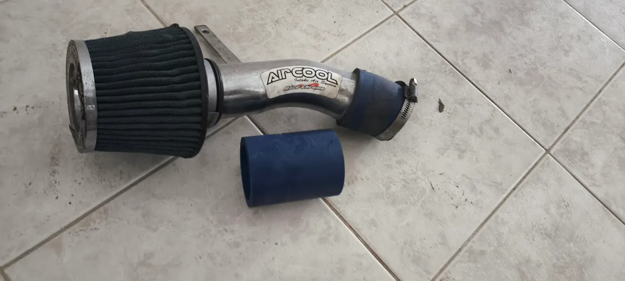 Intake inox C/ Filtro Esportivo