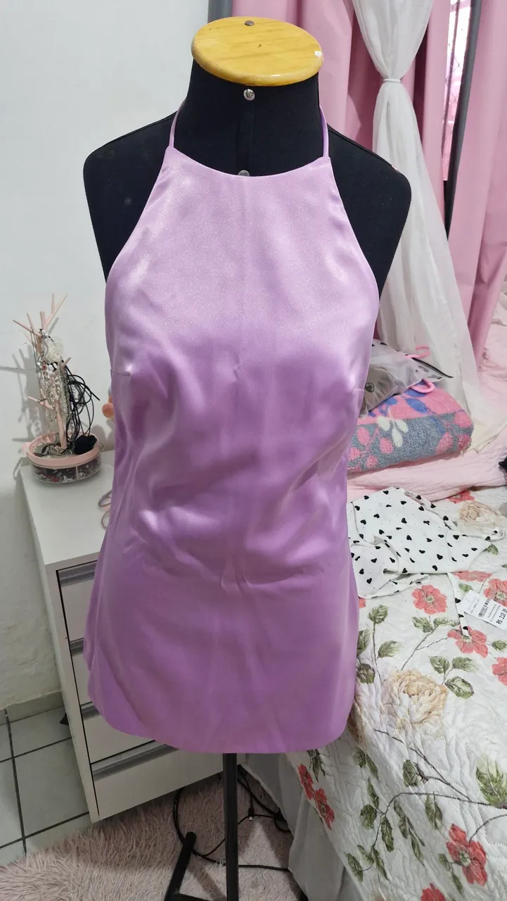 Vestido lilás