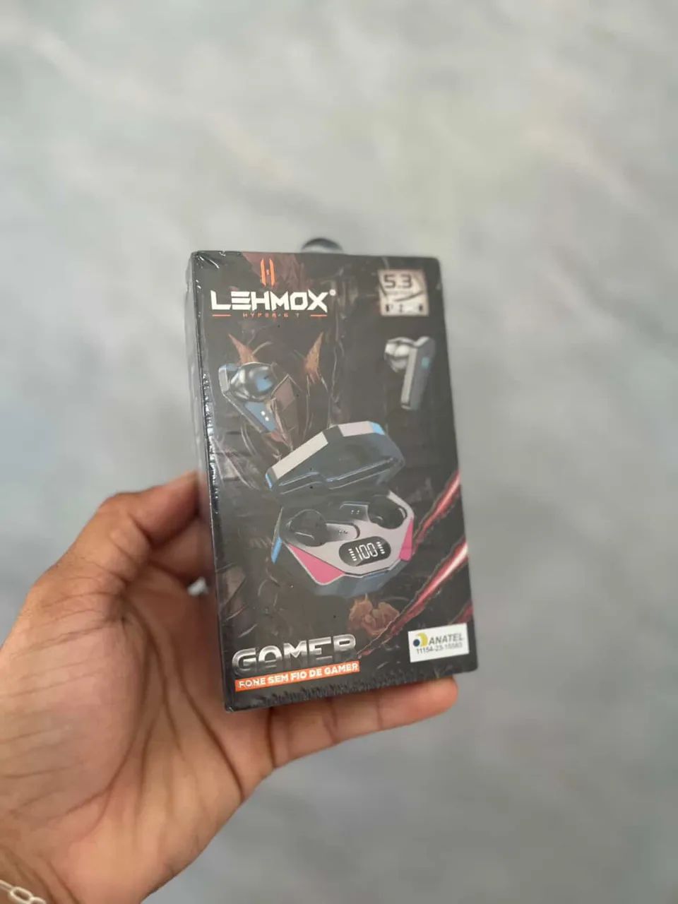 Fone de ouvido Bluetooth com visor led - ENTREGA A DOMICÍLIO 