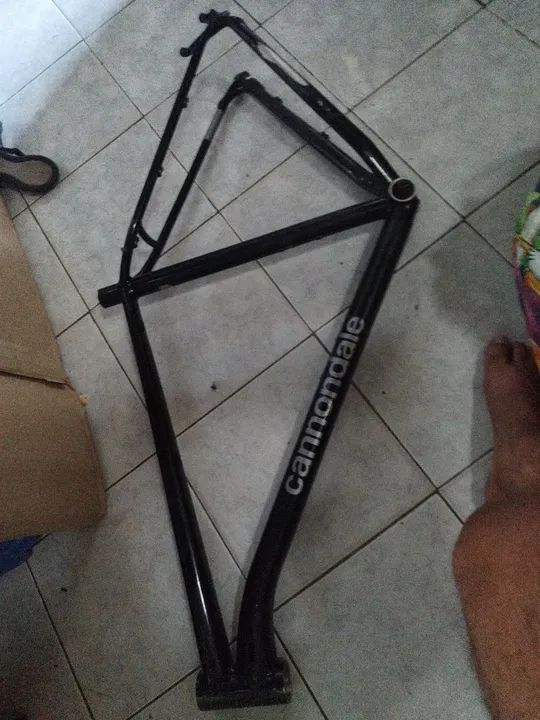 Quadro Cannondale Trail tive Tamanho Xl em alumínio. - Foto 2