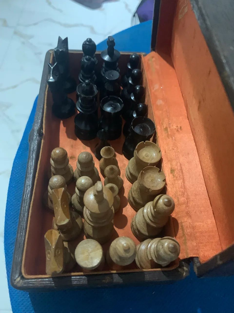 3 caixas de conjunto de xadrez 64290467070081121