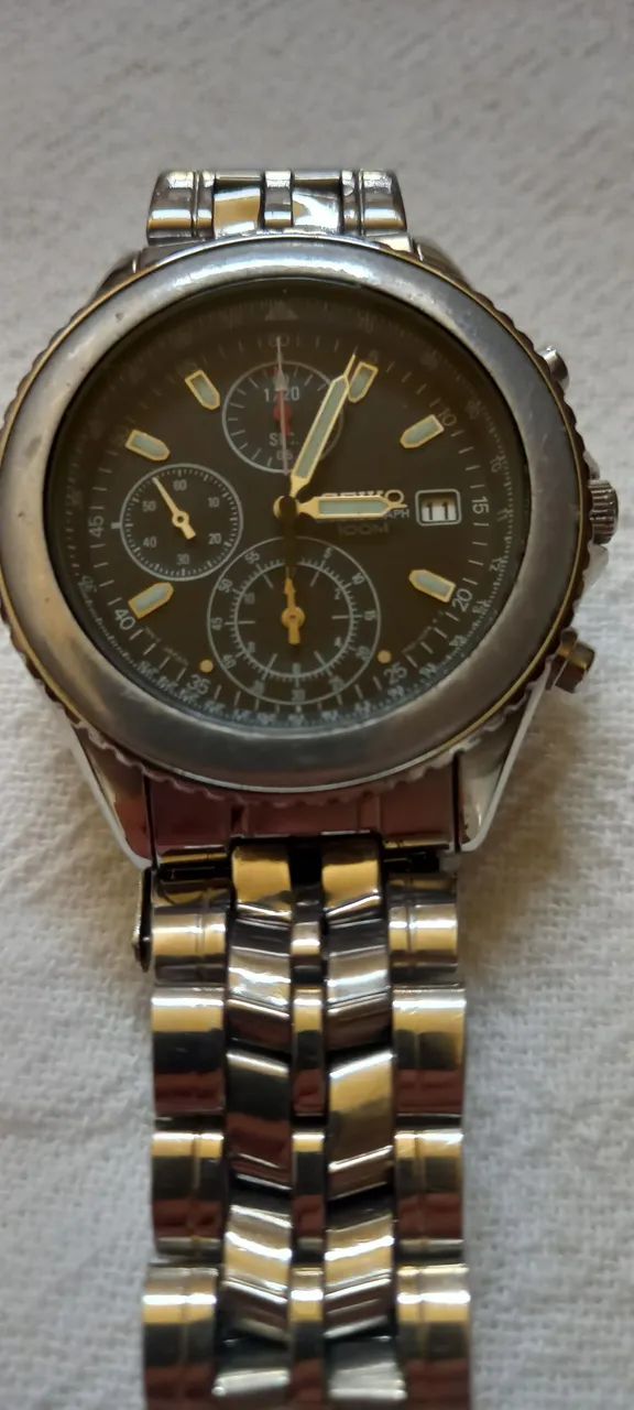 Relógio Seiko Cronógrafo Masculino