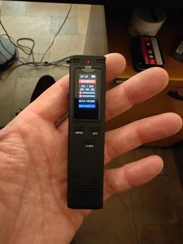 Gravador de Voz Digital com Reprodução, Gravação de Áudio, Redução de Ruído - Foto 3