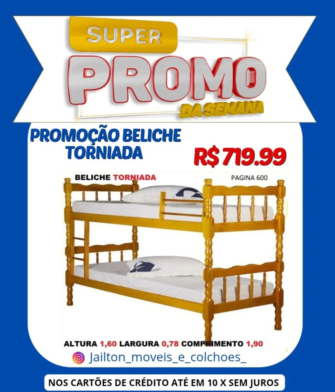 Beliche Torniada - Super Promoção!