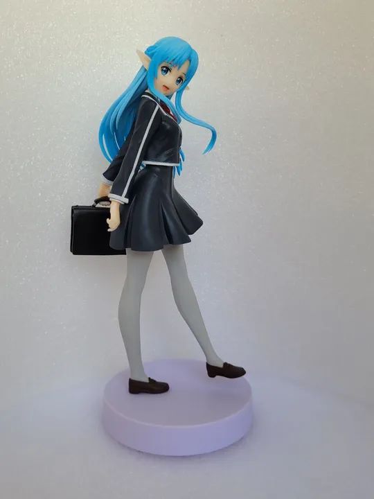 Asuna Elfo Uniforme Escolar - Sword Art Online Banpresto original - Foto 5