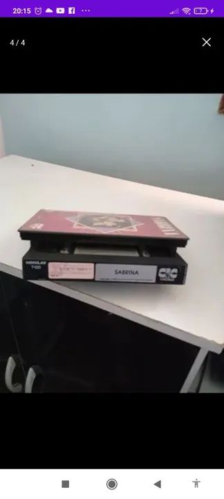 Fita VHS Sabrina - Clássico do Cinema - Foto 4