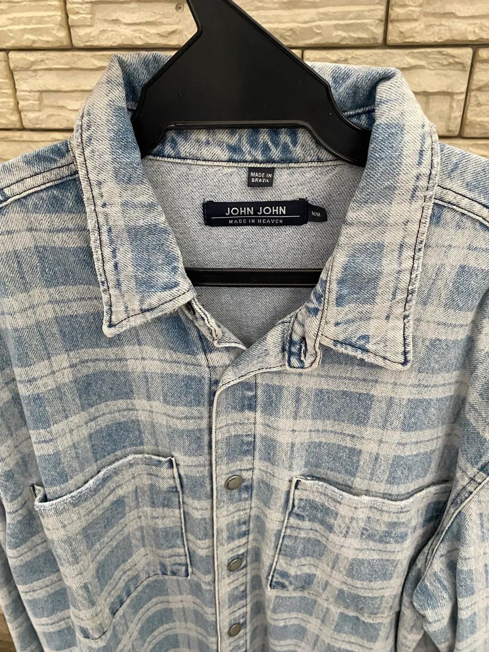 Camisa jeans flanela john john - Foto 2