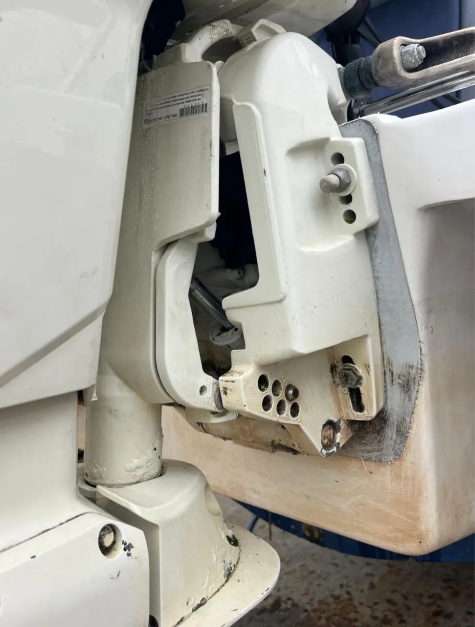 Vendo Parelha Motor de Popa Evenrude Etec 150hp 2007 - Foto 7