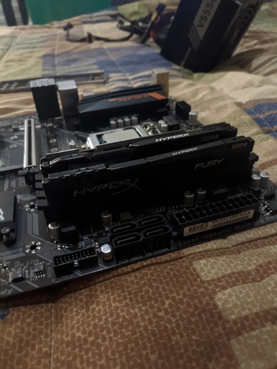 i5-9600K + B360M AG 3 + 24 GB RAM + Fonte 550 W - Kit Gamer Completo - Foto 4