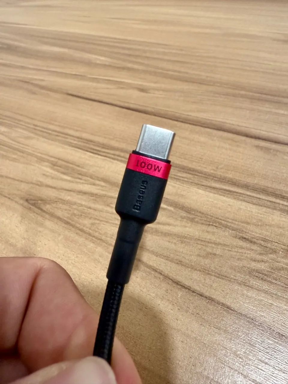 Cabo USB-C Baseus 100W Iphone e MacBook 2 Metros Jaquetado. - Foto 4