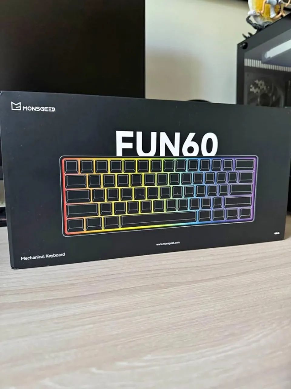 Teclado Akko Monsgeek Fun60 Pro Wired (Lacrado) - Foto 3