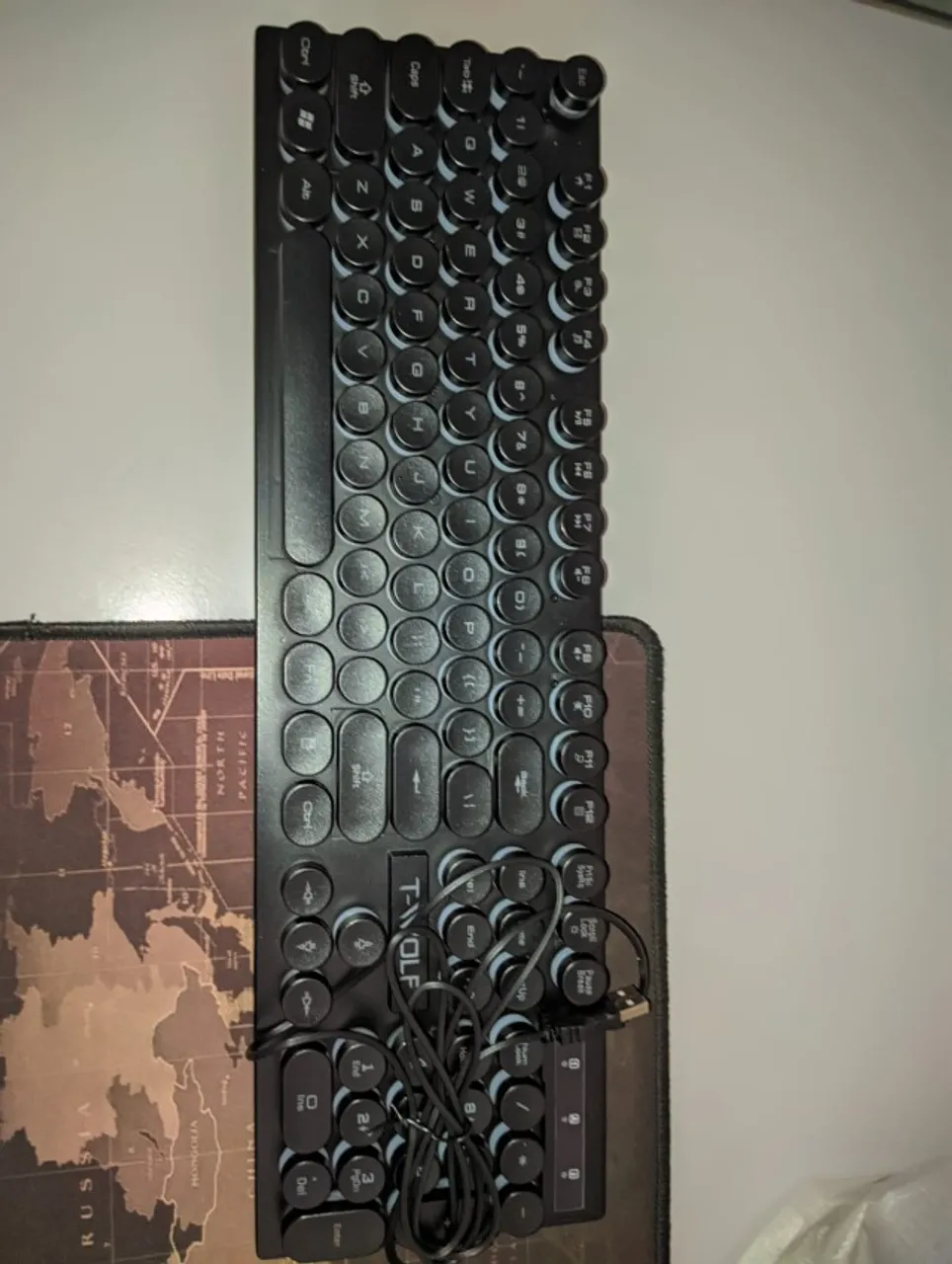 Teclado T-WOLF T80 Retro Punk- Novo na Caixa!