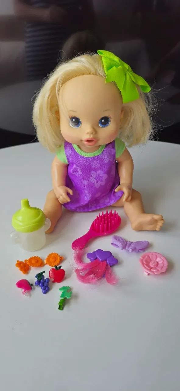 Bonequinha Baby Alive cabelão.