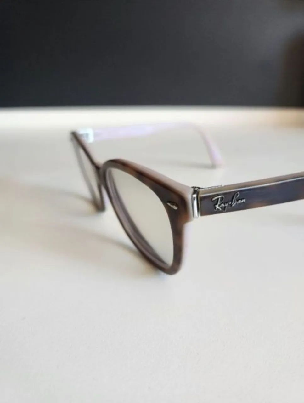  óculos ray ban armação<br><br>oncinha lilás - Foto 4