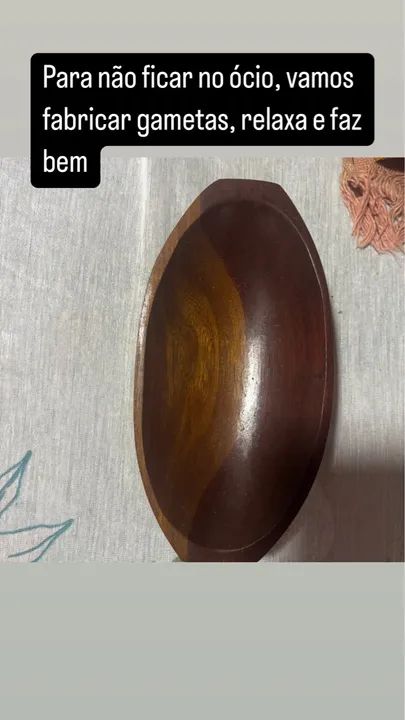 Jogo de Gamelas em Madeira