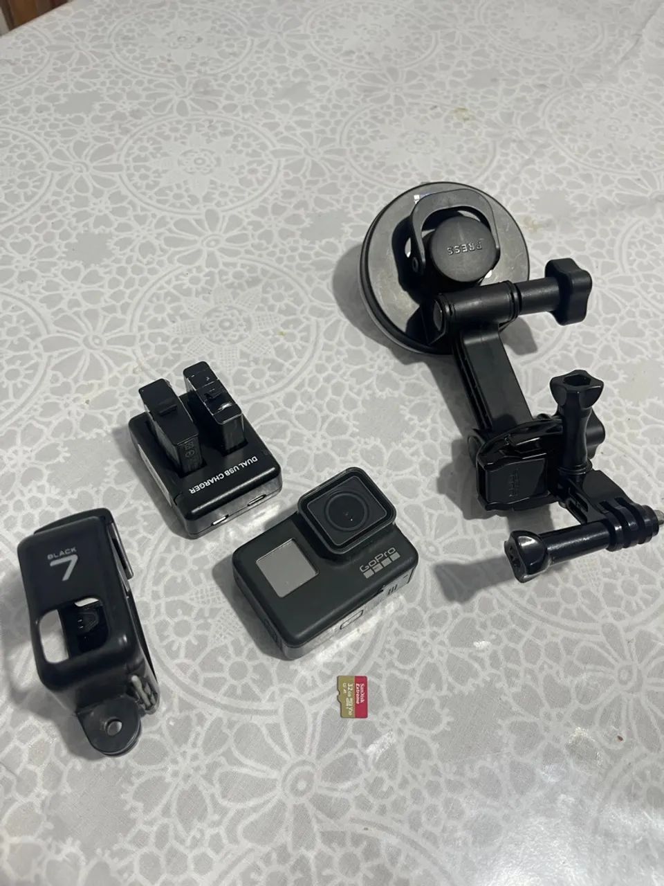 Gopro 7 Black + acessórios  - Foto 2