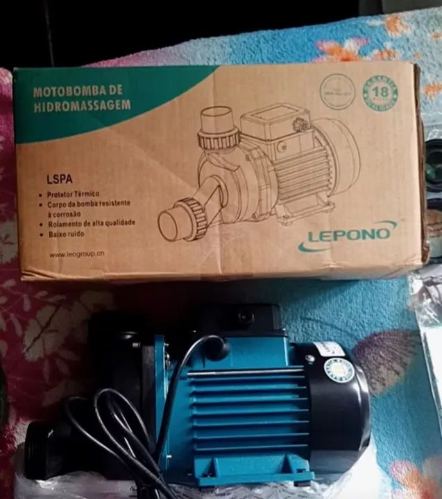 Motobomba Hidromassagem e LSPA - Nova