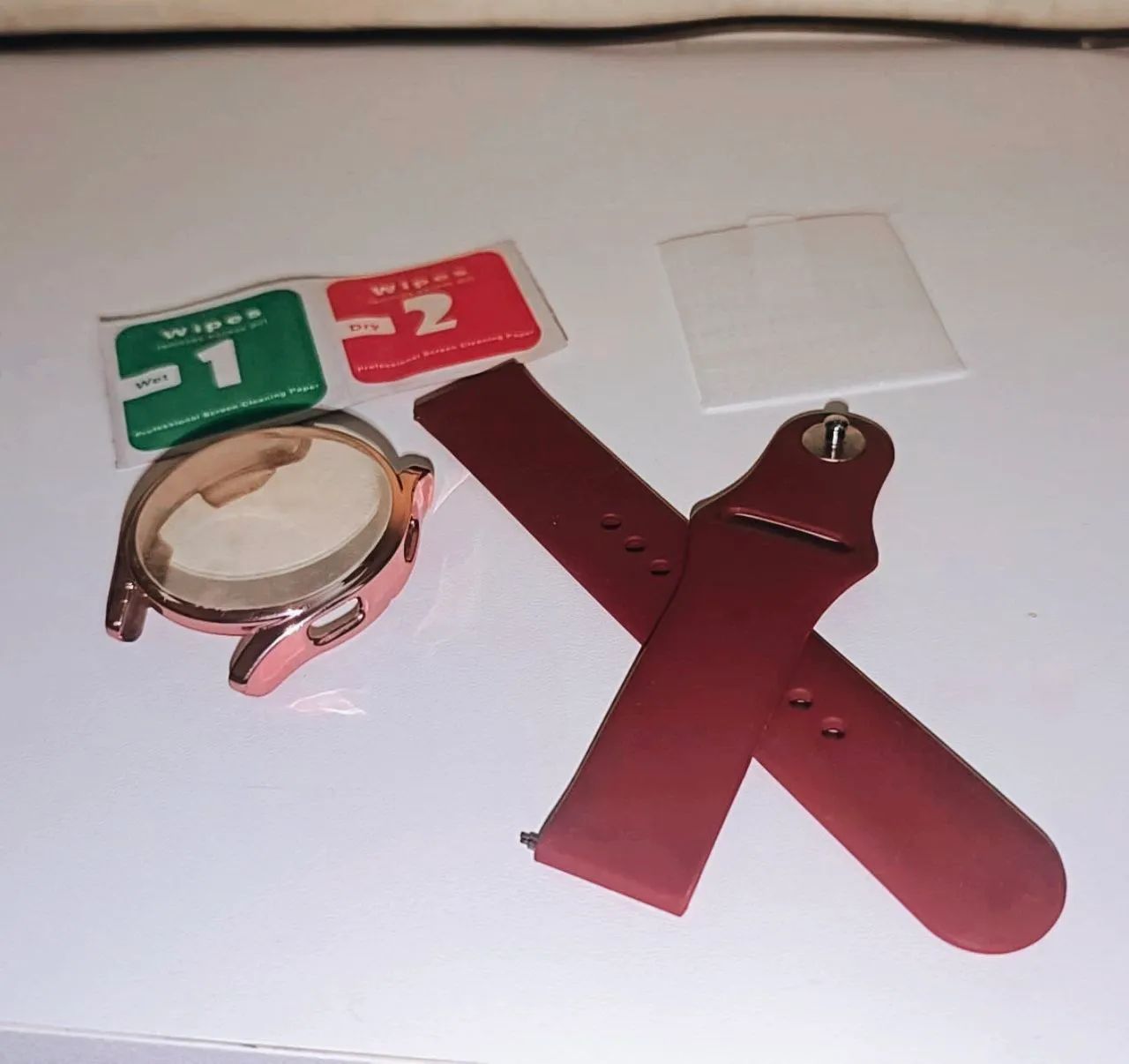 Pulseira, película e capinha para Samsung watch4 de 40mm - Foto 3