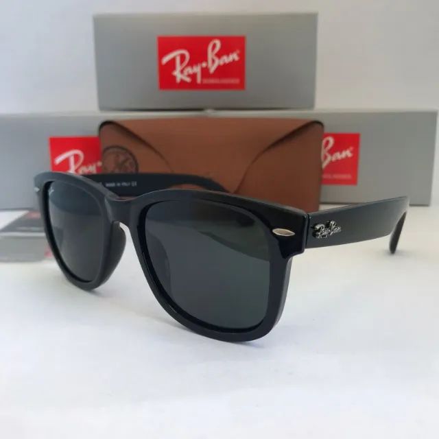 Óculos de sol ray ban wayfarer clássico brilho 
