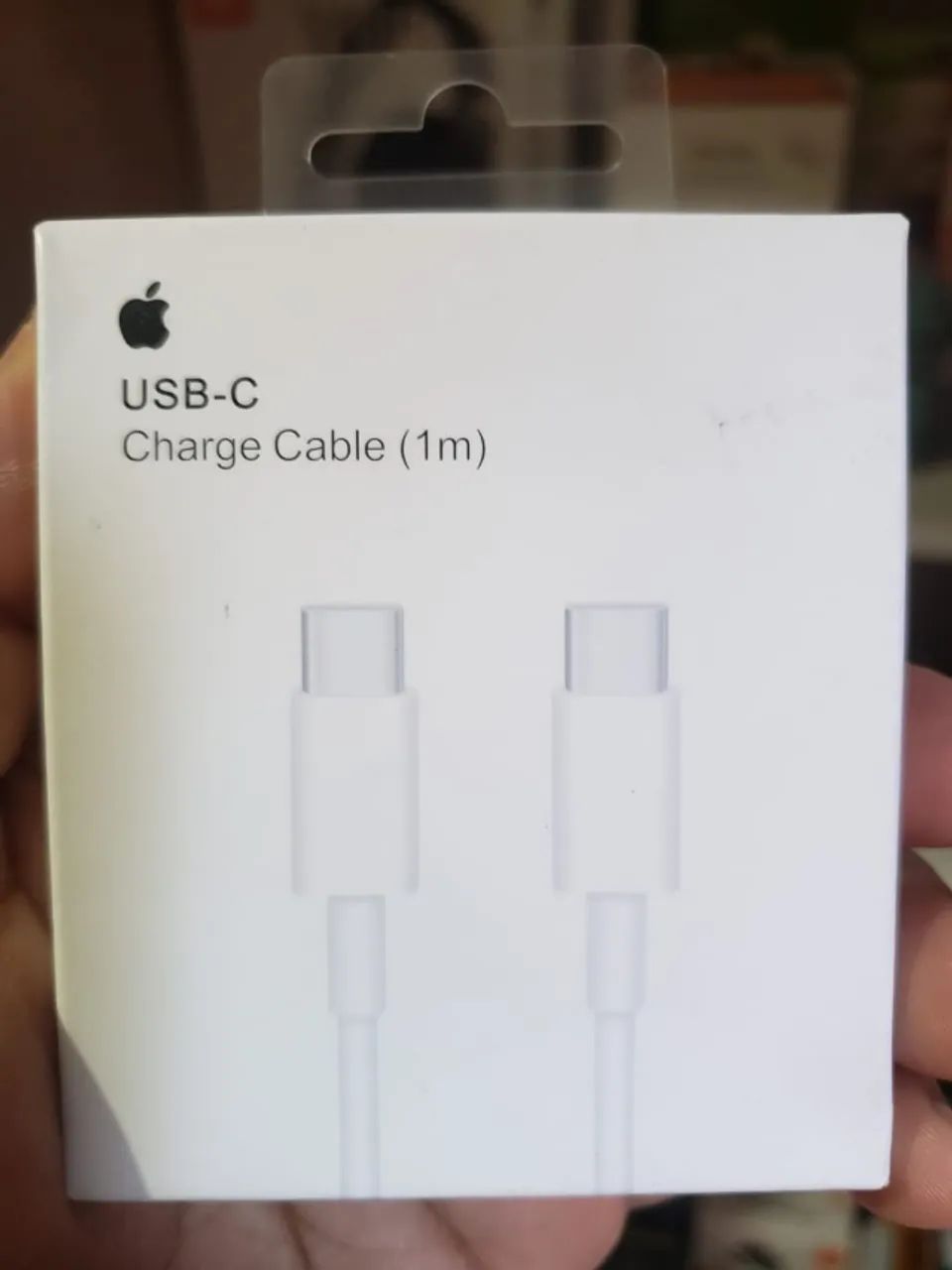 Cabo iPhone Usb-C (Tipo C Duplo) Apple Novo - Com Garantia - Foto 5
