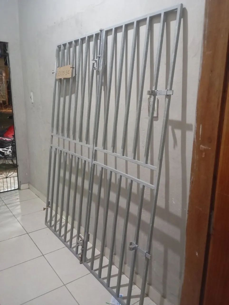 Portão de ferro - METALON 