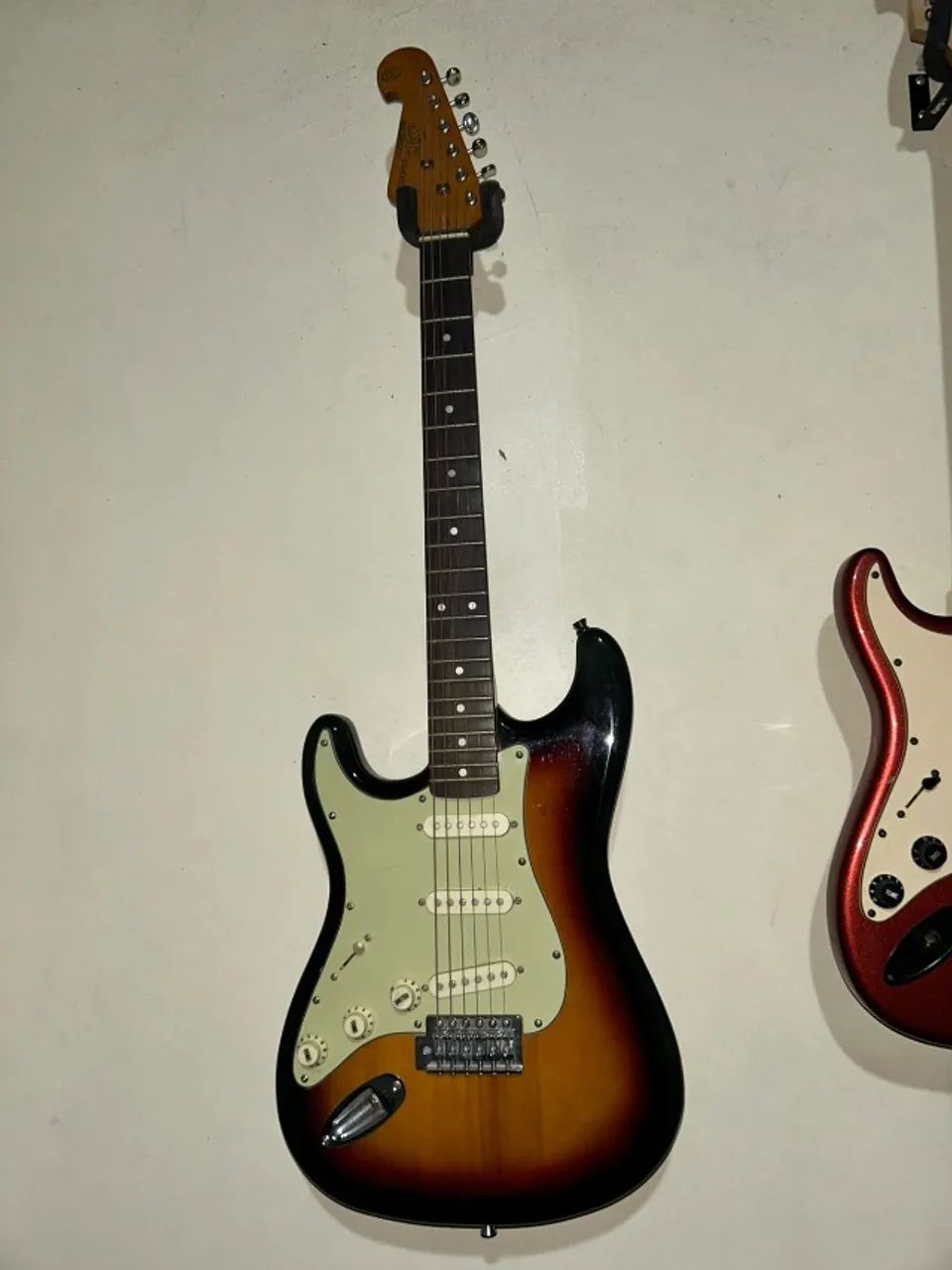Guitarra SX Canhoto Stratocaster - Foto 3