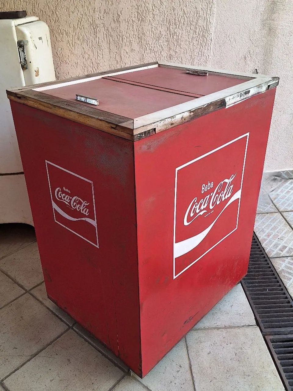 Geladeira antiga Coca Cola - Foto 3