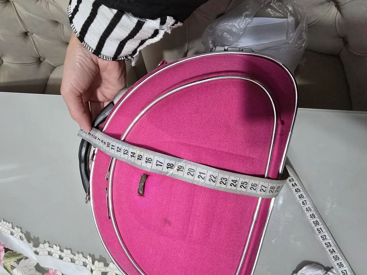 Maleta /bolsa rosa pink  - Foto 4