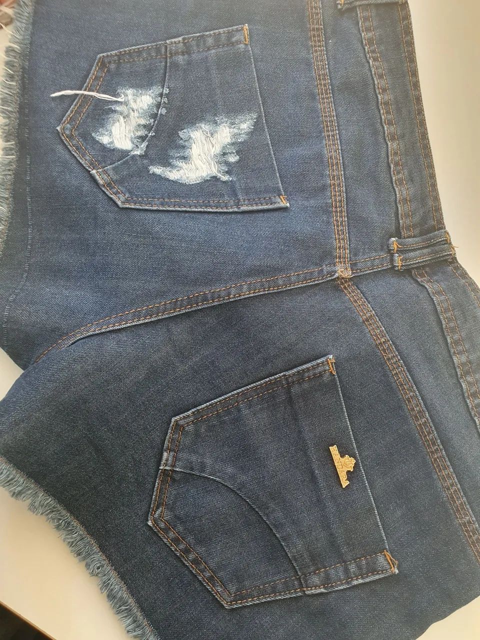 Bermudinha Jeans Handara - usada  - Foto 4