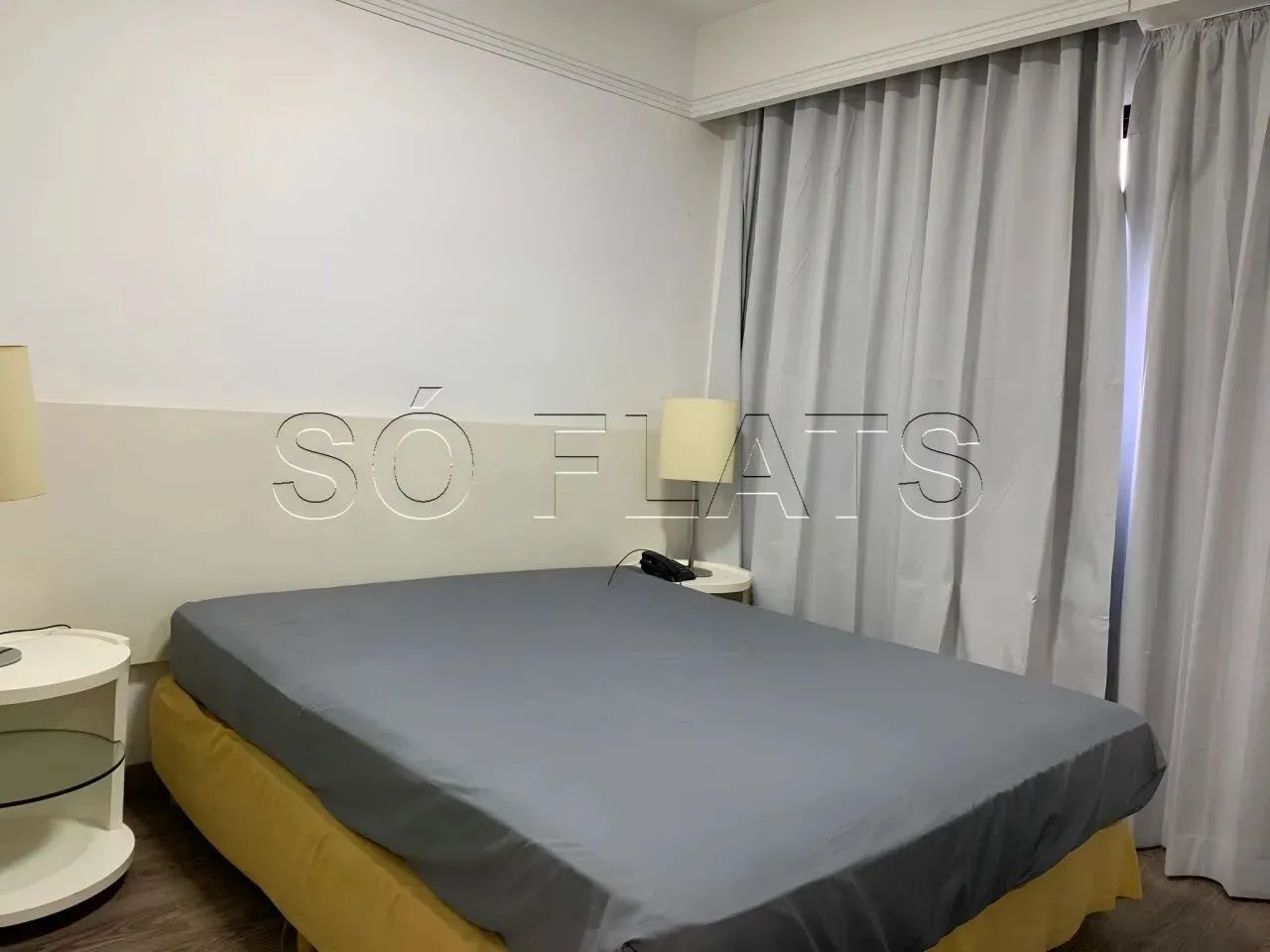 Studio mobiliado disponível para locação com 33m², 1 dormitório e 1 vaga. - Foto 4