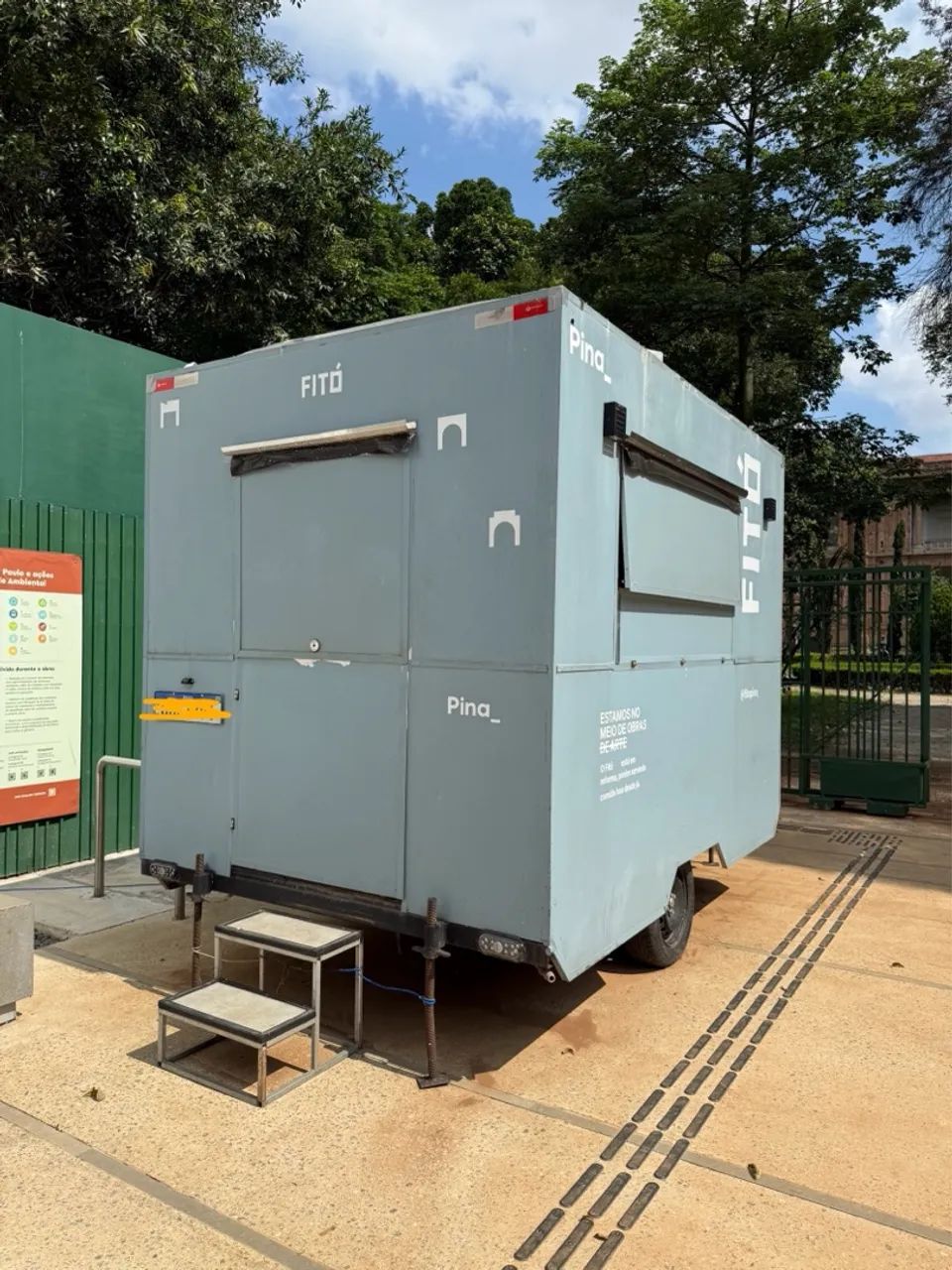 Foodtruck 3x2 tipo trailer ou carrinho de comida - Foto 2