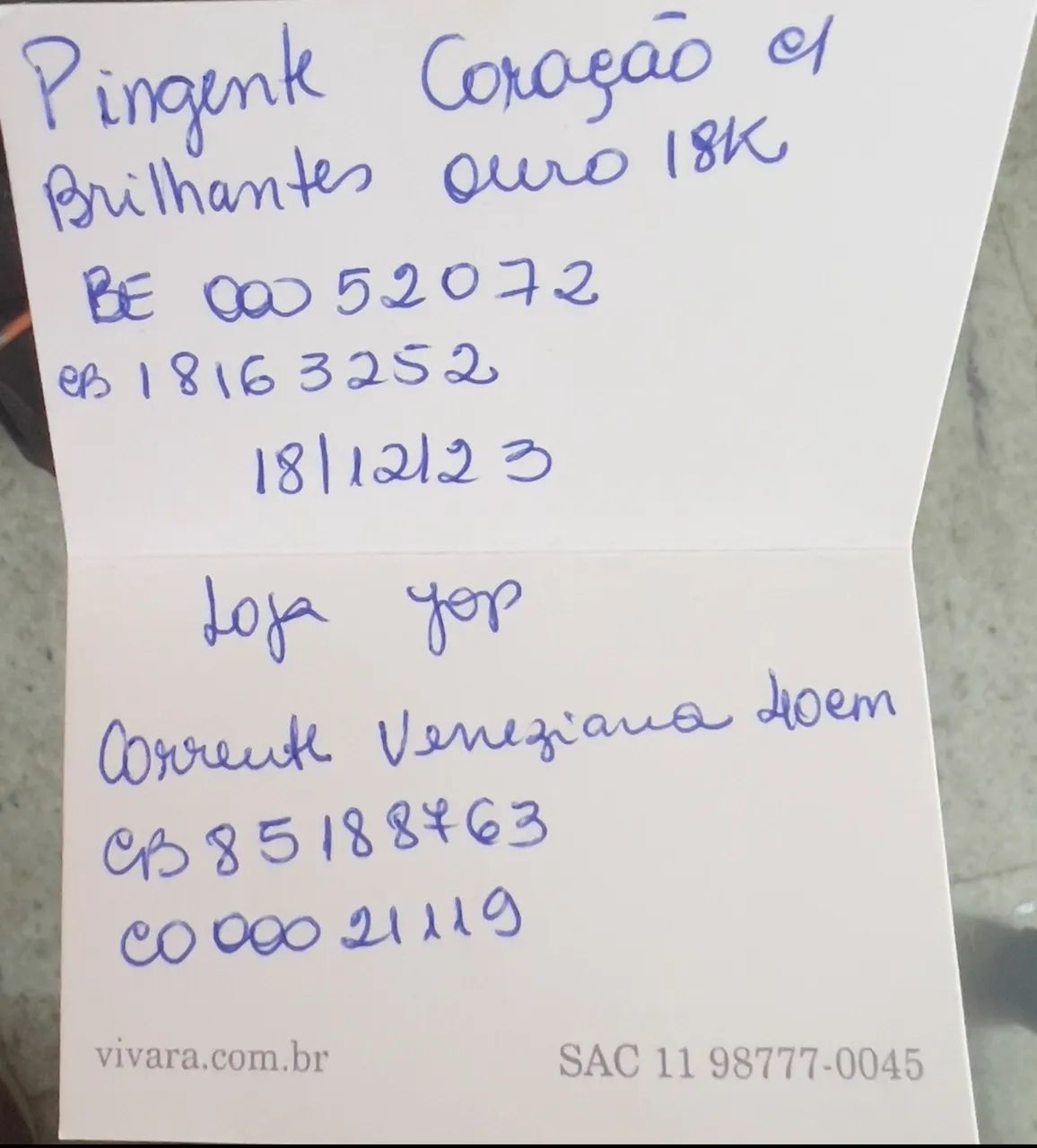 Colar com pingente coração vivara - Foto 5