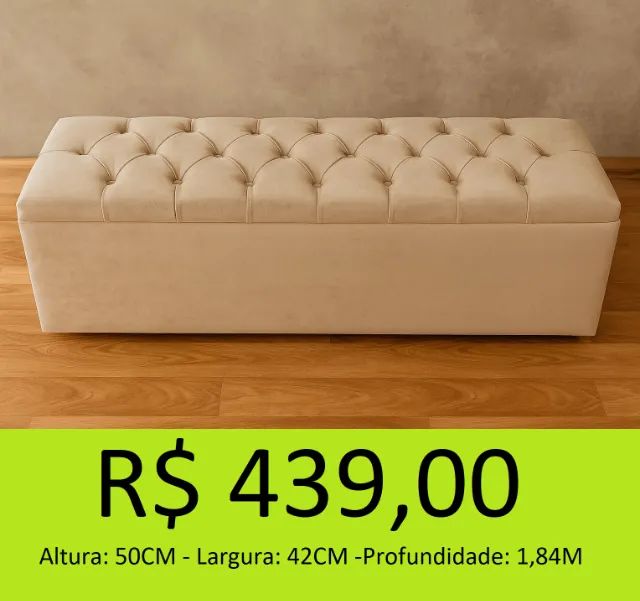 Recamier tamanho king luxuoso - Foto 2