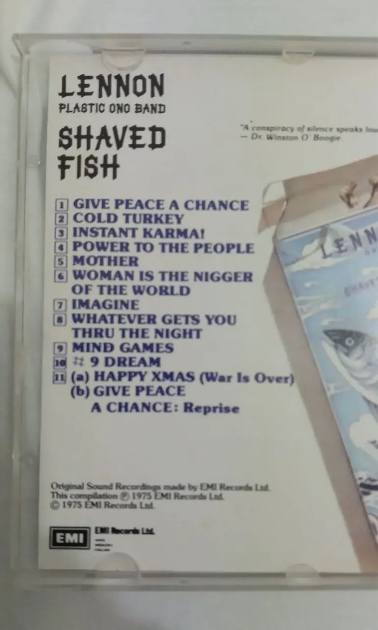 CD John Lennon - Shaved Fish Plastic Ono Band - Foto 4