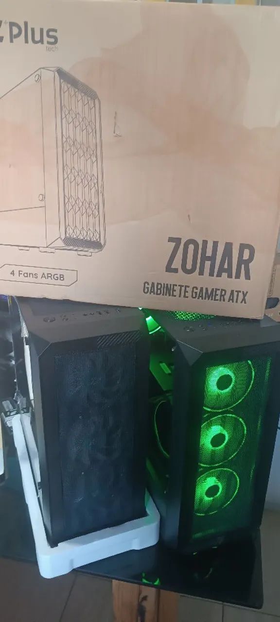Gabinete Gamer ATX - +plus ZOHAR - Foto 2