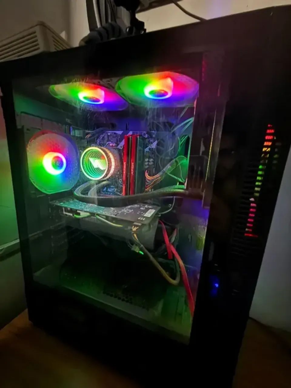 pc gamer i7,32gb,ssd,fonte modular,rx 580 (pronto pra jogar)