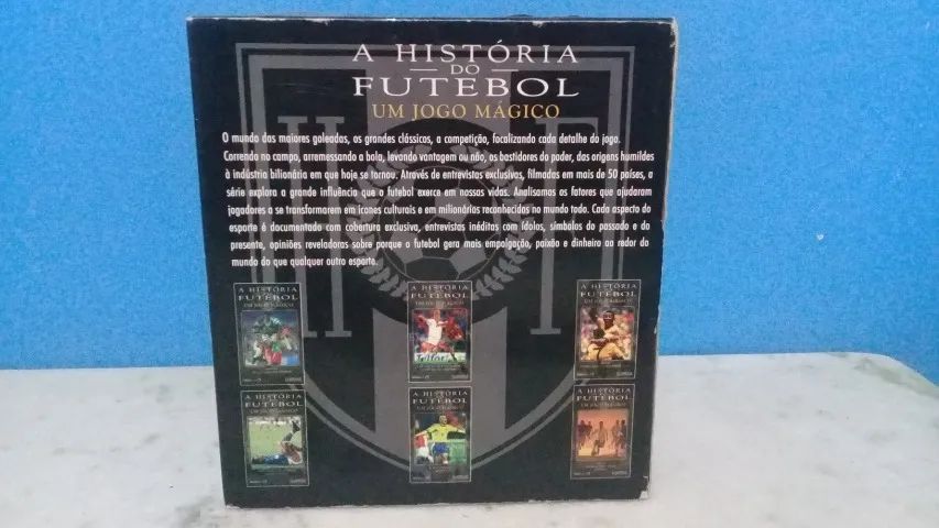 Box Vhs A História Do Futebol - Um Jogo Mágico - Foto 4