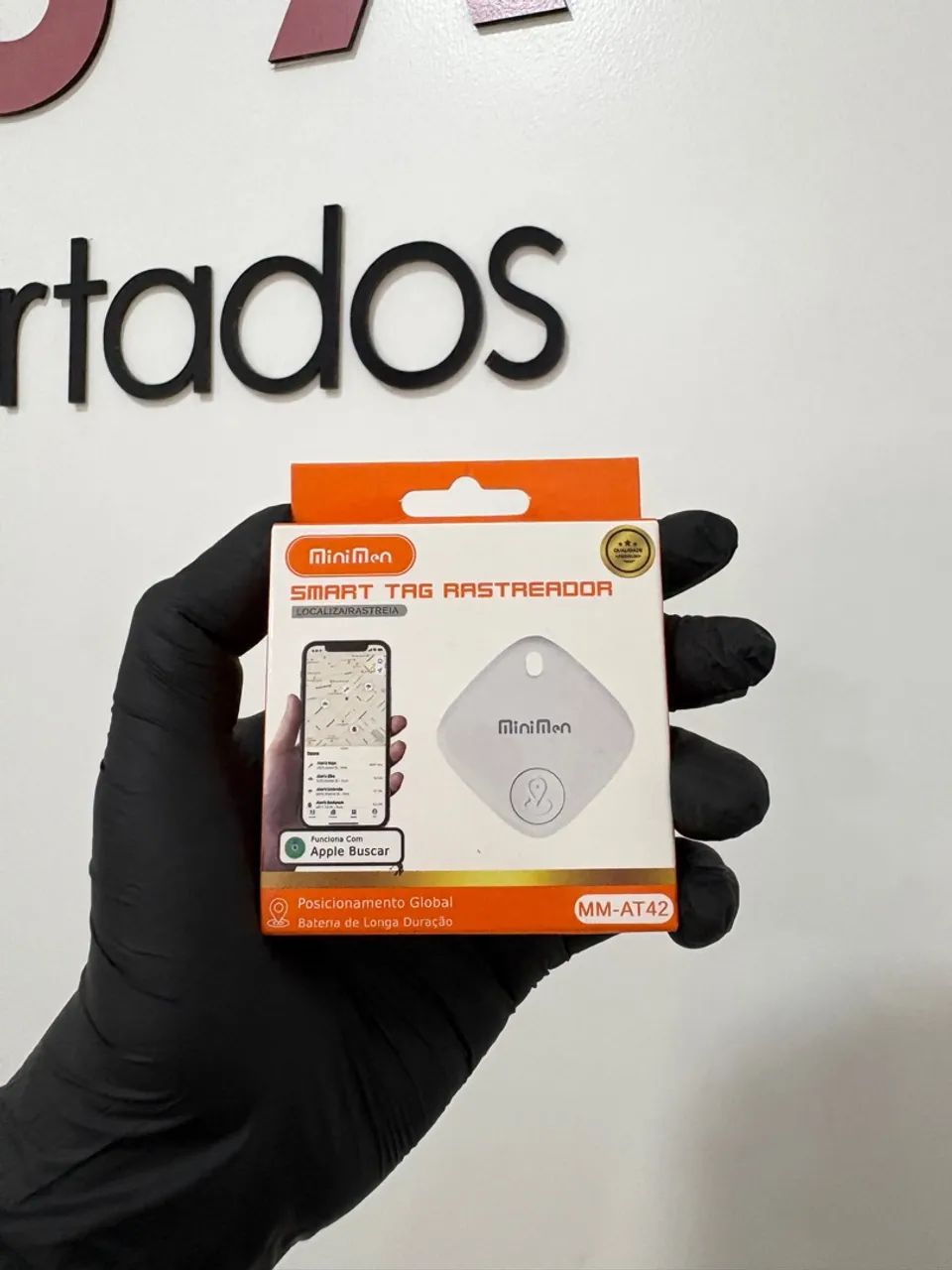 Smart Tag Rastreador MiniMen - Localiza/Rastreia