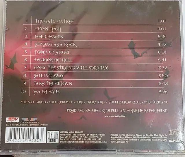 Cd Axel Rudi Pell - Kings And Queens em excelente estado de conservação - Foto 3