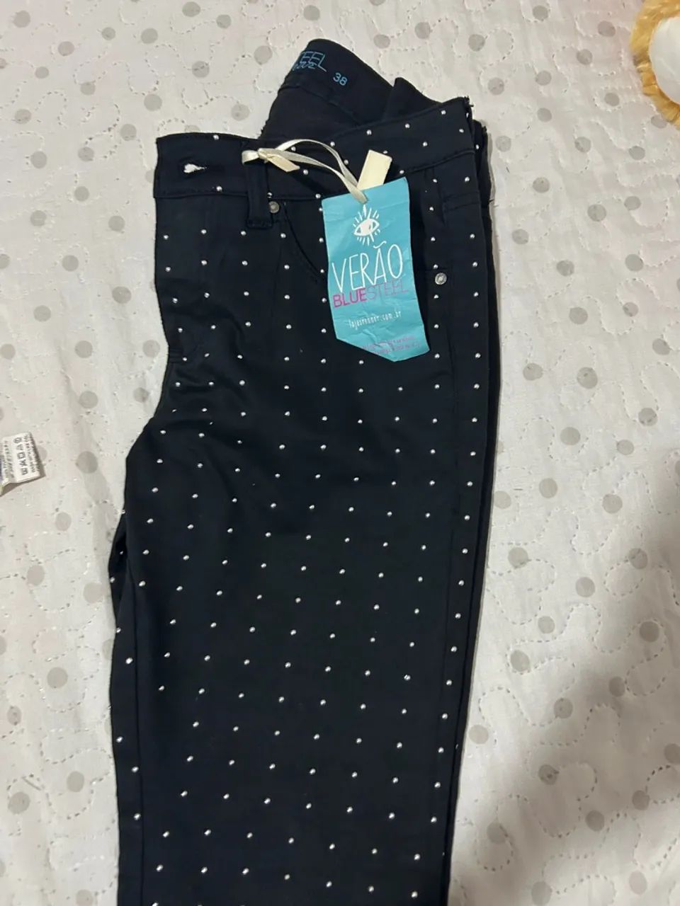 CALÇA STRASS SKIN NOVA  - Foto 2